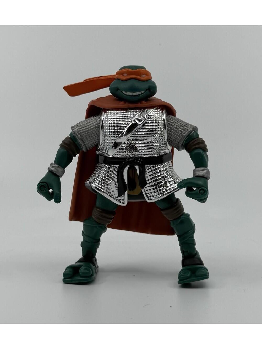 TMNT 2004 Michelangelo Knight Teenage Mutant Ninja Turtles Playmates Vintage